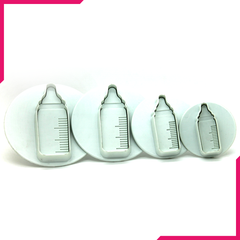 Baby Feeder Plunger Cutters 4pcs Set - bakeware bake house kitchenware bakers supplies baking