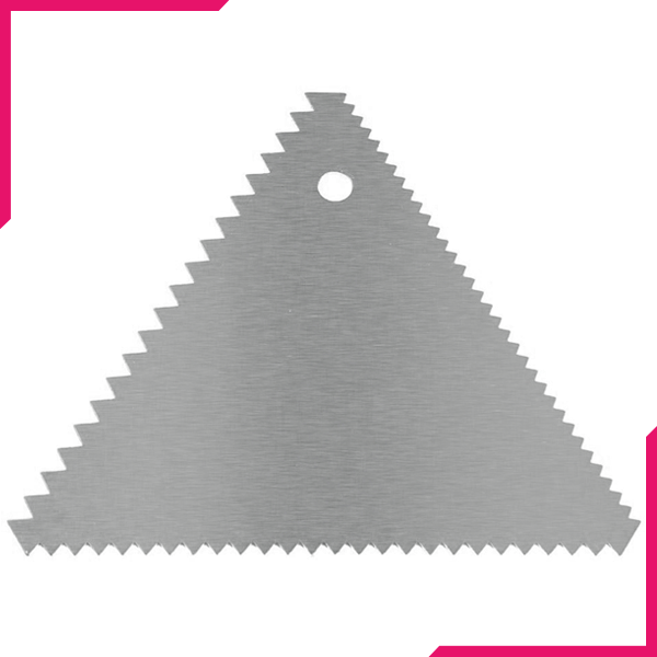 Triangle Cake Scraper - bakeware bake house kitchenware bakers supplies baking