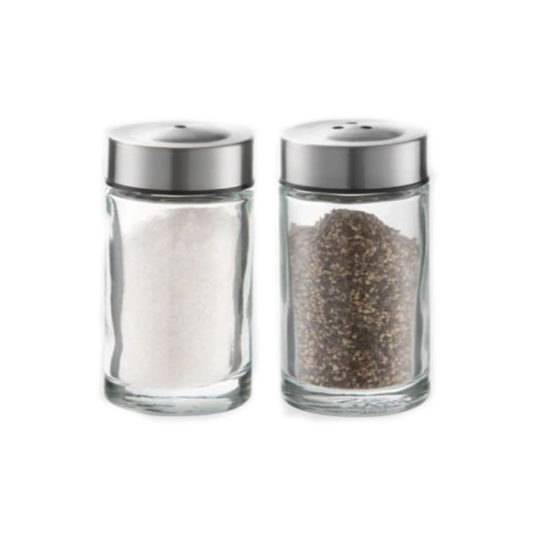 Brilliant Glassware Salt & Pepper Set - bakeware bake house kitchenware bakers supplies baking