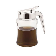 Brilliant Glassware Honey/Syrup Jar - bakeware bake house kitchenware bakers supplies baking