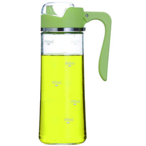 Brilliant Glassware Oil & Vinegar Bottle Green - 500 ml - bakeware bake house kitchenware bakers supplies baking