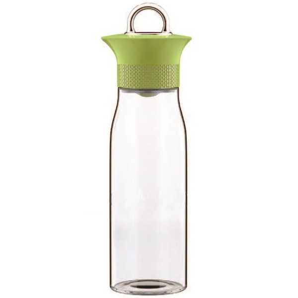 Brilliant Glassware Carafe Bottle Green - bakeware bake house kitchenware bakers supplies baking