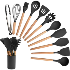 Silicone Cooking Utensil Set - bakeware bake house kitchenware bakers supplies baking