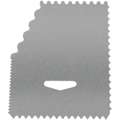 Stainless Steel Cake Scraper - bakeware bake house kitchenware bakers supplies baking