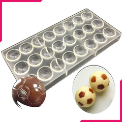 Acrylic Chocolate Mold Football Shaped - bakeware bake house kitchenware bakers supplies baking