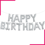 Happy Birthday Letter Foil Balloons - bakeware bake house kitchenware bakers supplies baking