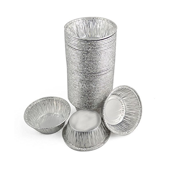 Aluminum foil cupcake liners hot sale