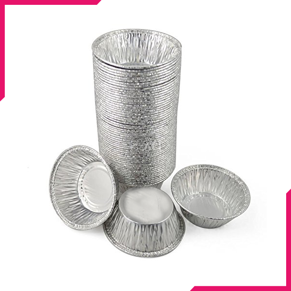 Buy Silver Foil Baking Cups Order Online at Bakeware.pk