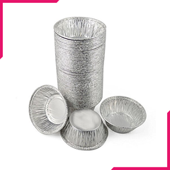 Aluminium Foil Cupcake Liner - bakeware bake house kitchenware bakers supplies baking