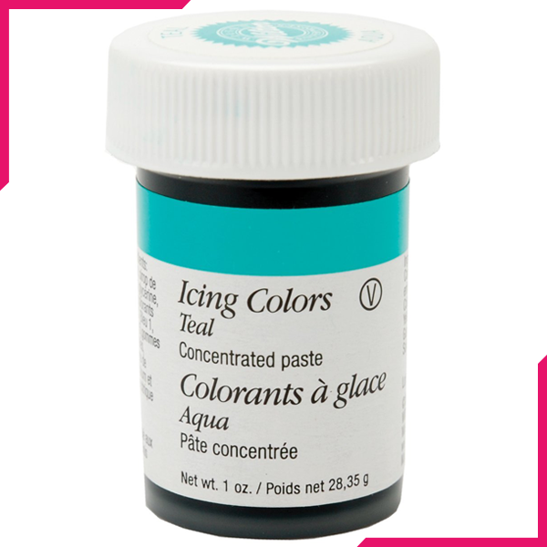 Wilton Teal Icing Color - bakeware bake house kitchenware bakers supplies baking