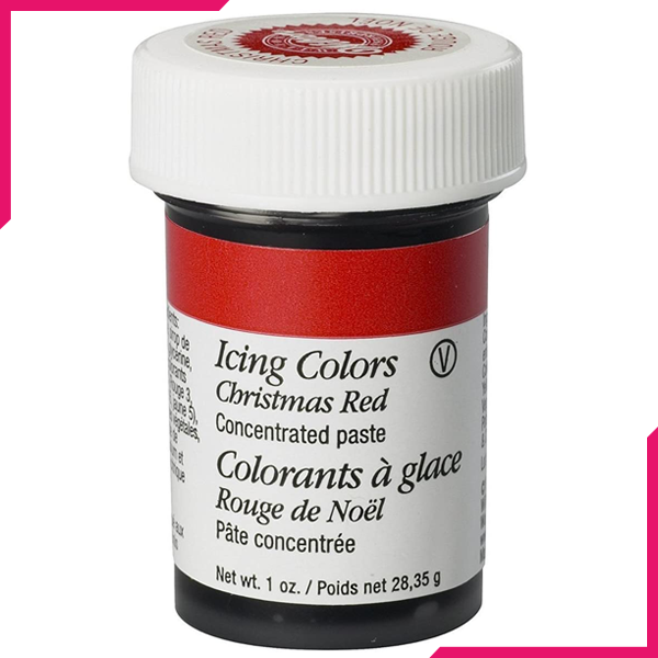 Wilton Christmas Red Icing Color - bakeware bake house kitchenware bakers supplies baking