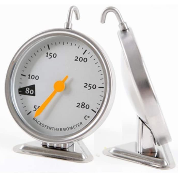 Stainless Steel Oven Thermometer - bakeware bake house kitchenware bakers supplies baking