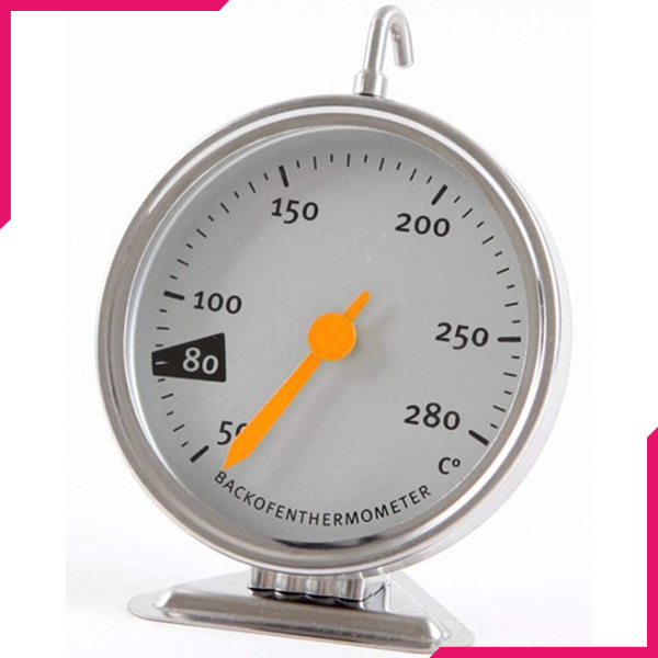 Stainless Steel Oven Thermometer - bakeware bake house kitchenware bakers supplies baking