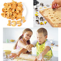 Cookie Cutters Steel ABC