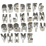 Cookie Cutters Steel ABC