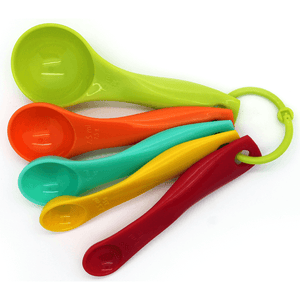 Measuring Spoons Colorful - bakeware bake house kitchenware bakers supplies baking