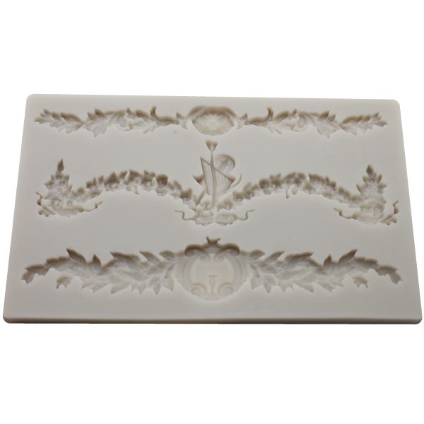 Silicone Fondant Lace Border Mold - bakeware bake house kitchenware bakers supplies baking