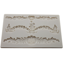Silicone Fondant Lace Border Mold - bakeware bake house kitchenware bakers supplies baking