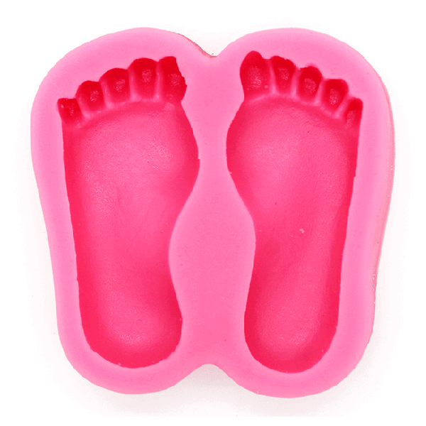 Pink Mould Feet - bakeware bake house kitchenware bakers supplies baking