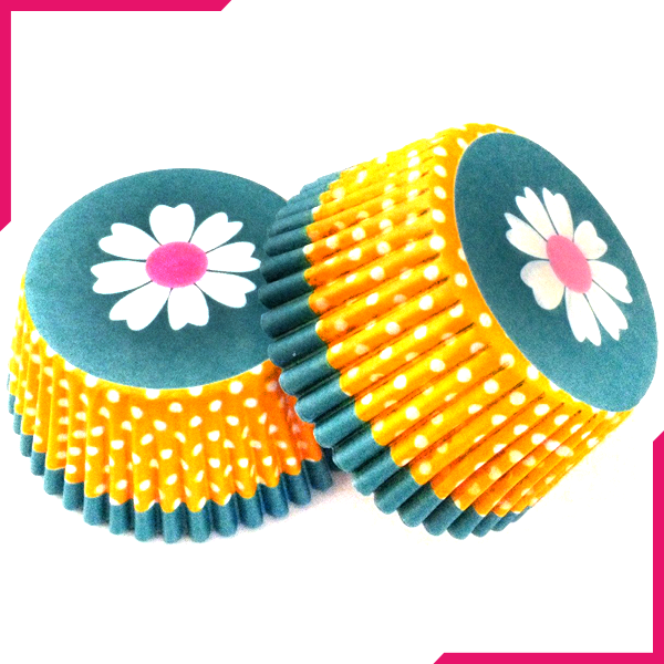 Cupcake Liner Daisy Flower - bakeware bake house kitchenware bakers supplies baking