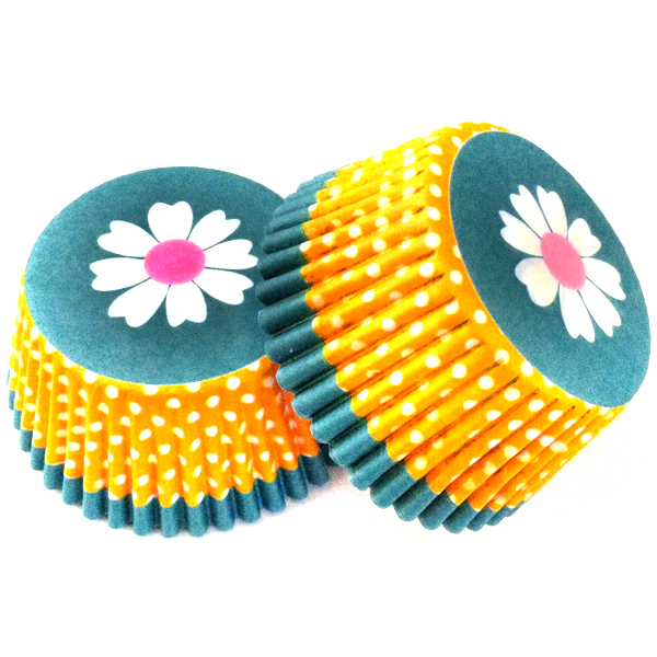 Cupcake Liner Daisy Flower - bakeware bake house kitchenware bakers supplies baking
