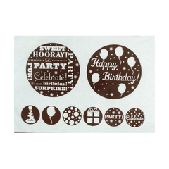 Cake Stencils - bakeware bake house kitchenware bakers supplies baking