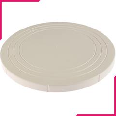 Turn Table White Flat - bakeware bake house kitchenware bakers supplies baking