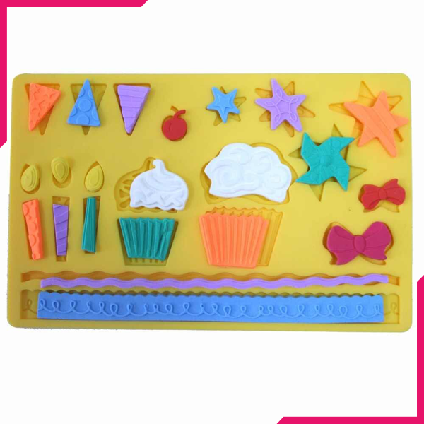 Silicone cupcake silicone fondant mold - bakeware bake house kitchenware bakers supplies baking
