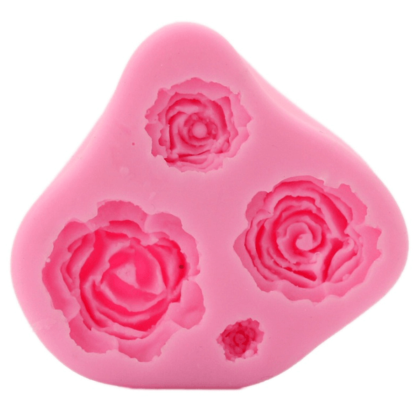 Silicone Rose Mold - bakeware bake house kitchenware bakers supplies baking