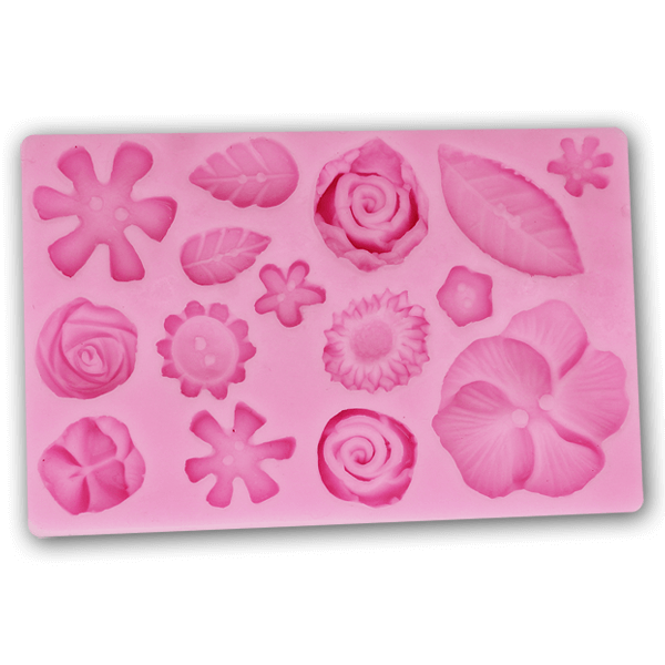 Silicone Mold Big Flower - bakeware bake house kitchenware bakers supplies baking