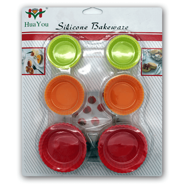 Cupcake Silicone Round Mold 18 pcs - Main Image