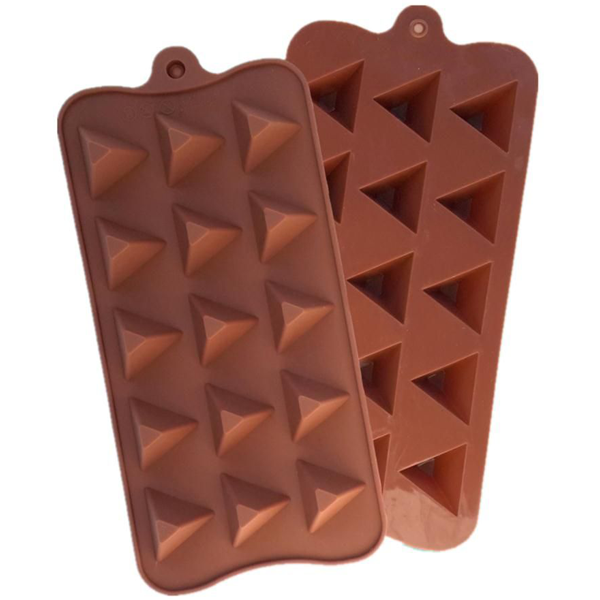 3d Triangle Chocolate Mold - bakeware bake house kitchenware bakers supplies baking