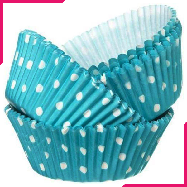 Cupcake Liners Sky Blue - bakeware bake house kitchenware bakers supplies baking