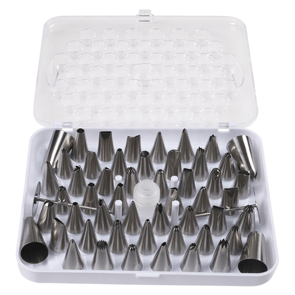 Nozzle/tip Set 55 Pcs - bakeware bake house kitchenware bakers supplies baking