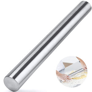 Stainless Steel Fondant Rolling Pin - bakeware bake house kitchenware bakers supplies baking
