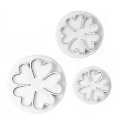 5 Petal Flower Plunger Cutter - bakeware bake house kitchenware bakers supplies baking