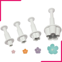 Plunge Cutter Small Flower - bakeware bake house kitchenware bakers supplies baking