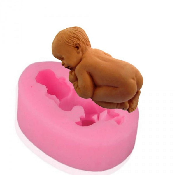 Silicone Fondant Mold Large Baby - bakeware bake house kitchenware bakers supplies baking