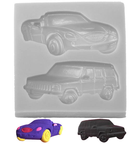 Car Jeep Shaped Silicone Mold - bakeware bake house kitchenware bakers supplies baking