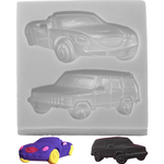 Car Jeep Shaped Silicone Mold - bakeware bake house kitchenware bakers supplies baking