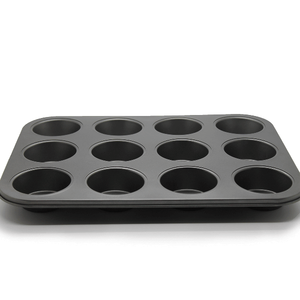 Muffin Tray 12 Muffins (Plain) - bakeware bake house kitchenware bakers supplies baking