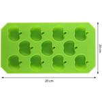 Silicone Ice Mold Apples 11 Cavity - bakeware bake house kitchenware bakers supplies baking