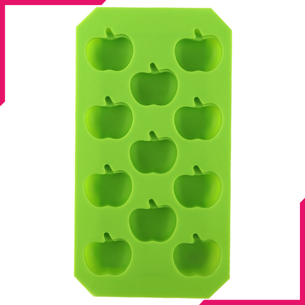 Silicone Ice Mold Apples 11 Cavity - bakeware bake house kitchenware bakers supplies baking