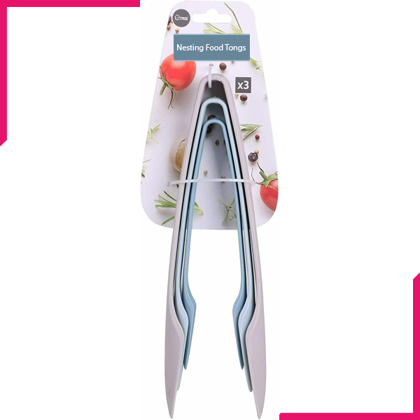 Nesting Food Tong Set - bakeware bake house kitchenware bakers supplies baking