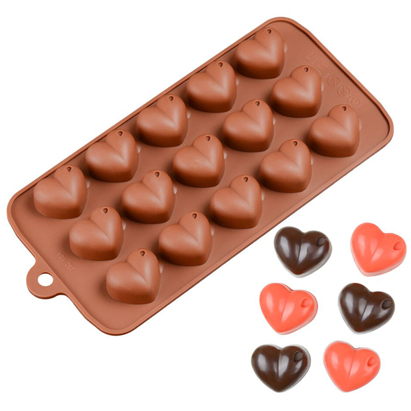 Chocolate Molds Heart Shape - bakeware bake house kitchenware bakers supplies baking