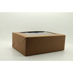 Brown Cupcake Box - 6 Cavity - bakeware bake house kitchenware bakers supplies baking