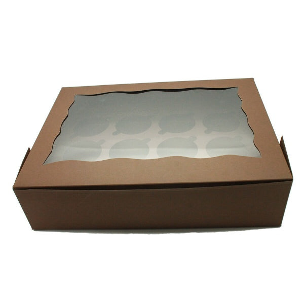 Cupcake Box - 12 Cupcake - bakeware bake house kitchenware bakers supplies baking