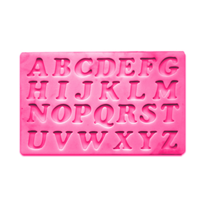 Uppercase Alphabet Silicone Mold