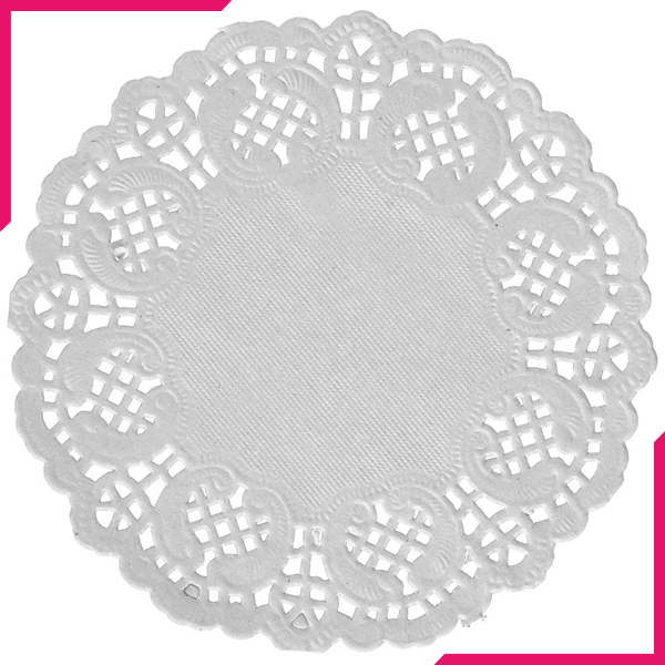 Doilies Baking Paper Mat 90mm 3.5" - bakeware bake house kitchenware bakers supplies baking