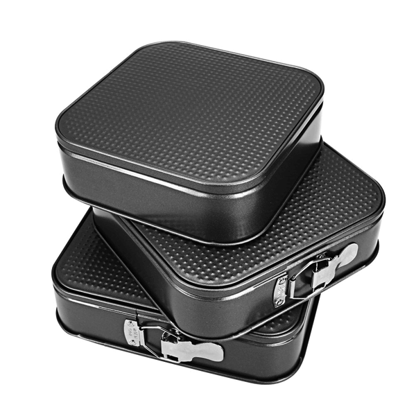 Cakepan Set Square 3 Pcs - bakeware bake house kitchenware bakers supplies baking